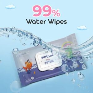 Numtum Baby Gentle Pure Water Soft 72Pcs Unsable Waterwipes