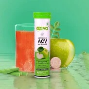 Oziva Acv Moringa Weight Management Green Apple Flavour 15 Tablets