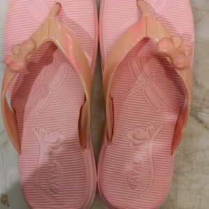 Women Slippers Peach Colour Size 6