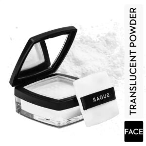 Sugar Cosmetics All Set To Go Translucent Powder For Face 7Gm