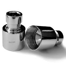 Alton Ald930 Brass Washing Machine Nipple Connector Washing Machine F22Mm Pack Of 2 Silver