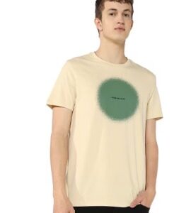 Gas Graphic Print Cotton Blend Round Neck Men S TShirt Size Xl