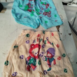 Peach And Sky Blue Shorts For Kids Size 0 To 3 Month