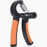 Black And Orange Hand Gripper For Exercise