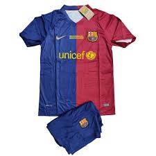 Dri Fit Men Red And Blue Color Printed T Shirt With Shorts Set Size M