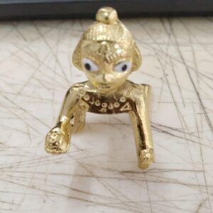 Metal Laddu Gopal Statue