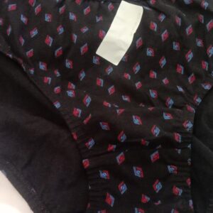 Blue Color Cotton Printed Panty For Women Size M