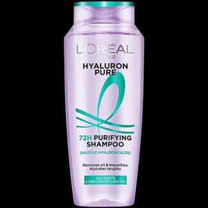 LOreal Paris Hyaluron Pure 72H Purifying Shampoo 340 Ml