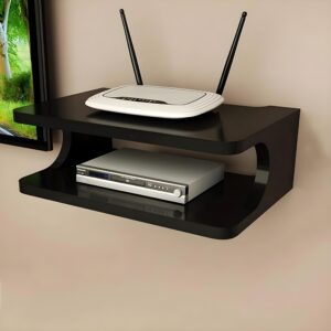 Set Top Box Stand Black