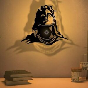 Vibecrafts Adiyogi Lord Shiva Design Shadow Lamp