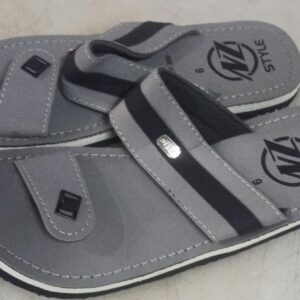 Grey Colour Slippers For Men Size 6