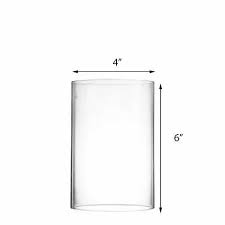 Glass Shade Candle Holders Open Both Ends