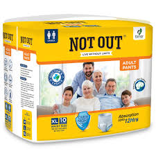 Not Out Live Without Limits Adult Pants Size L