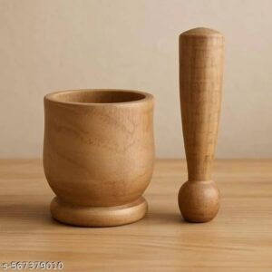 Wooden Okhli Musal Mortar And Pestle Sets