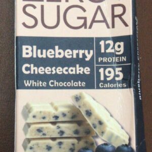 Ditch The Guilt Zero Sugar Blueberry Cheesecake White Chocolate 40G
