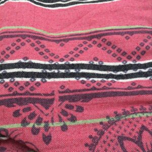 Pure Cotton Linen Single Bedsheet Pink