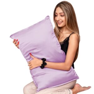Furbo Mulberry Silk Pillowcase Lavender Pack Of 1