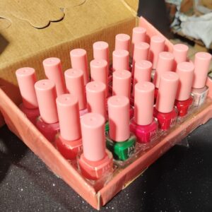 Milap Color Pops Nail Polish Multi 6Ml X 24Pcs