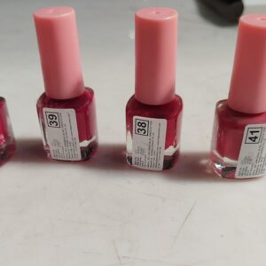 Milap Color Pops Multi Pink Shade Nail Paint 6Ml Pack Of 4