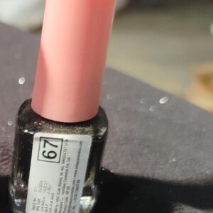 Milap Color Pops Black Nail Paint 76 Shade 6Ml