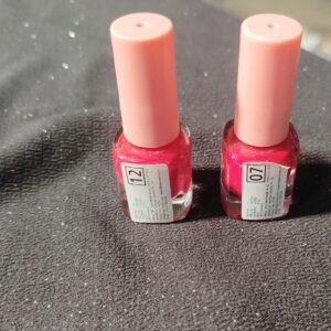 Milap Color Pops Multi Red Shade Nail Paint 6Ml Pack Of 2