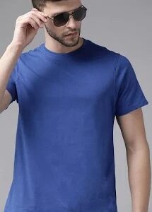 Mens Blue T Shirt Size Xl