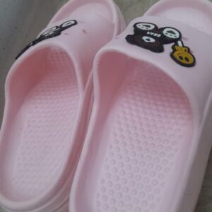 Womens Slides Baby Pink Size 8