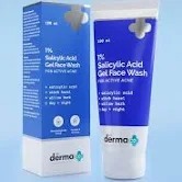 The Derma Co Salicylic Acid Gel Face Wash With Salicylic Acid Witch Hazel 100Ml