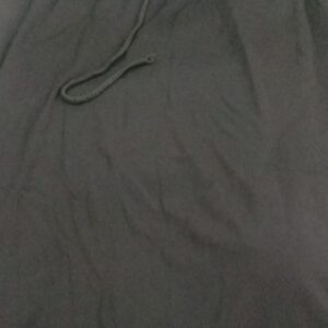 Black Cotton Skirt For Women Size 5Xl