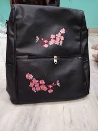 Casual Fashion Forward Backpacks For Women Black 1Pc