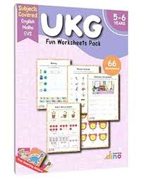 Ukg Worksheets Fun Learning Pack Of 66 Pages For 5 7 Year Old Kids