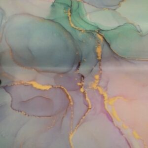 Multicolour Colour Printed Fridge Mat Pack Of 4