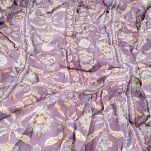 Purple Color Short Kurti For Women Size S