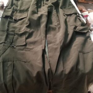 Womens Olive Green Cargo Track Pant Size Xxl