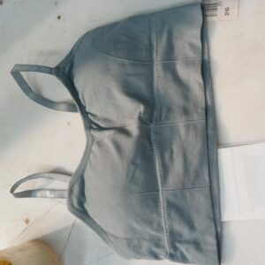 Womens Grey Padded Sport Bra Size 32