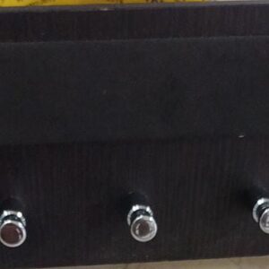 Wooden Key Holder For Home Flat Wood Key Holder 5 Hook Colour Brown