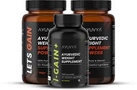 Ayuvia Let S Gain For Men Women Boosts Muscle Energy Weight GainersMass Gainers 150 Gm Unflavoured