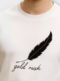 Autna Men Graphic Printed Round Neck Cotton Full Sleeve White Colour Size M