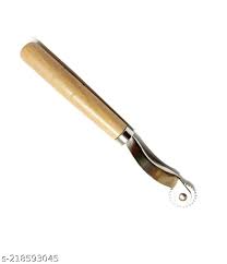 Vikurajas Loop Turner Tracing Wheel With Wooden Handle Ruler