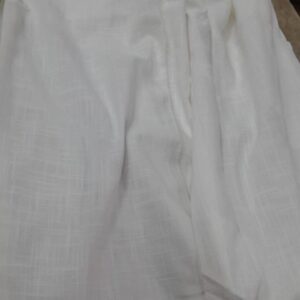 Mens Cotton White Pajama Size 32