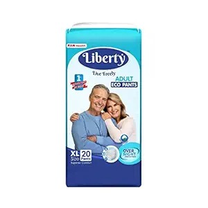Liberty Adult Diaper Xl Size 20 Pcs