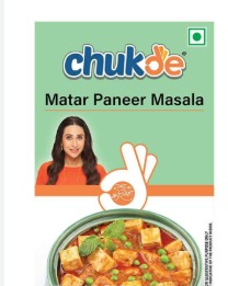 Chukde Matar Paneer Masala 12Gm Pack Of 30