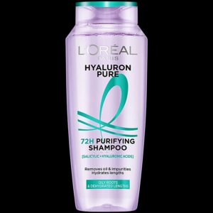 LOreal Paris Hyaluron Pure 72H Purifying Shampoo 340 Ml