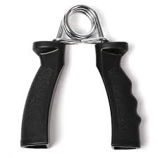 Plastic Handle Hand Gripper Black Colour