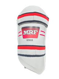 White Mrf Genius Le Single Thigh Guard Single Pcs