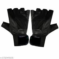 Black Weight Lifting Glove Gym Gloves