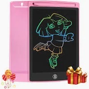 Plastic Lcd Color Writing Whiteboard Write Or Drawing 8 Point 5 Inches Pink Colour