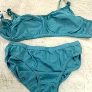 Women Blue Colour Bra And Panty Size 32