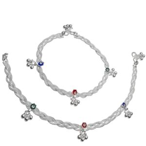 Foot Chain Classic Anklet With Ghungroo Kolusu Payal For Women Girls