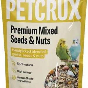 Petcrux Bird Food Blend Of 6 Grains Mixed Seeds Oats Sunflower All Birds 1000 G